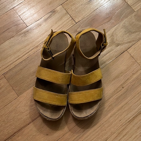 target yellow sandals